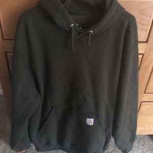 Men’s olive green hoodie